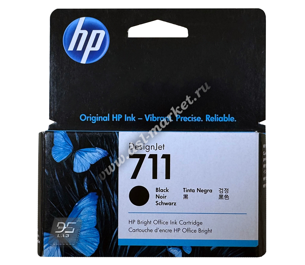 CZ129A Картридж HP 711 (black) чёрный 38мл.