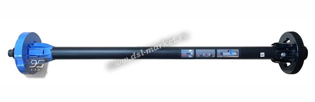 CQ893-67008 | 5HB10-67012 Шпиндель рулона (36-inch) HP DesignJet T520 — T830
