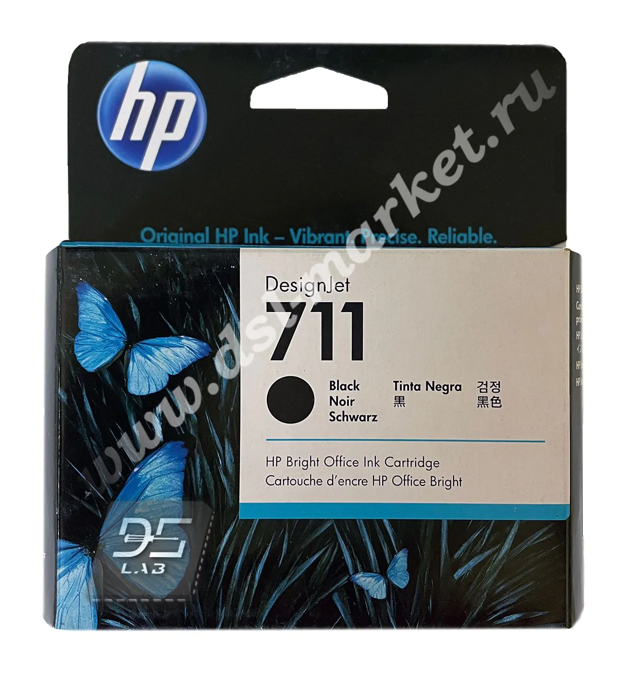 CZ133A картридж hp 711 черный