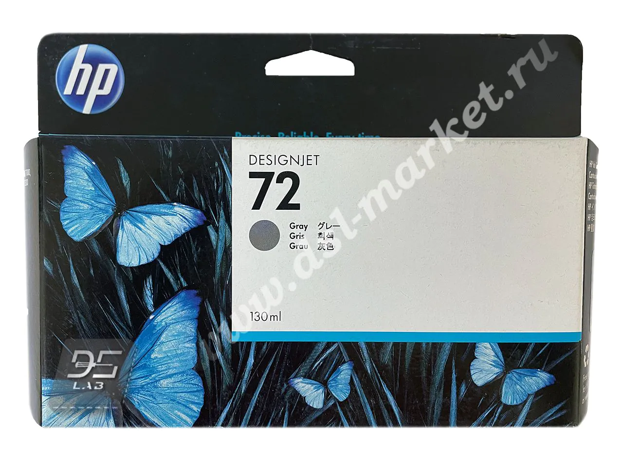 C9374A картридж hp 72 серый
