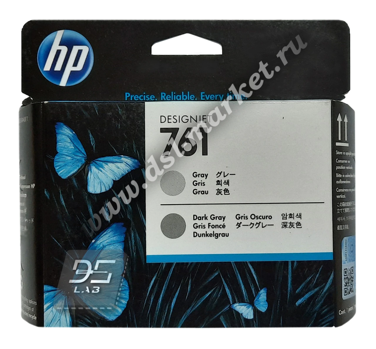 CH647A печатающая головка hp серая - темно серая