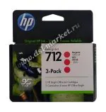 3ED78A картридж hp 712 magenta 3 в 1