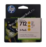 3ED79A картридж hp 712 желтый 3 в 1