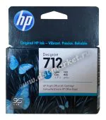 картридж hp 712 синий 29мл.