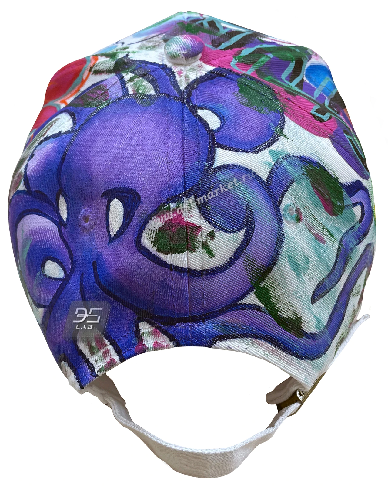 кепка раскрашенная вручную