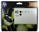 P2V34A Картридж HP 82 Чёрный 2x69мл.