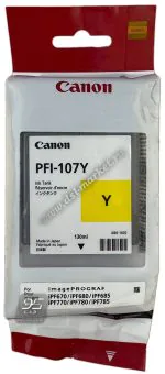 PFI-107Y Картридж CANON Жёлтый