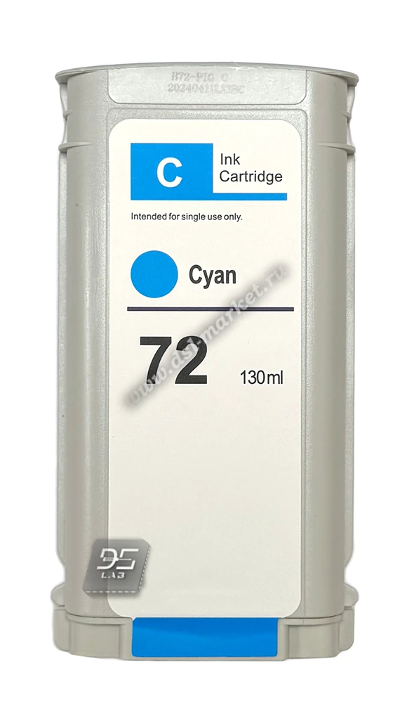 C9371A Картридж HP 72 Cyan 130мл. (Сервисный) — изображение 2