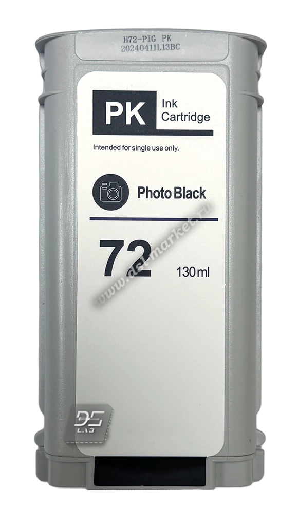 kartridj hp 72 photo black 130ml servisniy 1 Картридж HP 72 фото черный 130мл. Сервисный китай