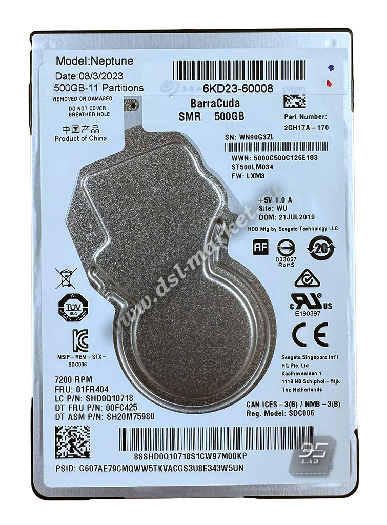 Y3T75-67008 Жесткий диск HP DesignJet T1600, T2600